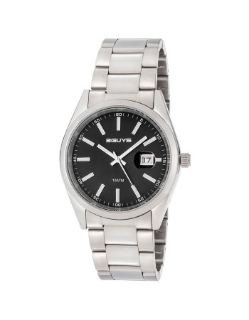 Ρολόι 3GUYS Silver Stainless Steel Bracelet - 3G15001