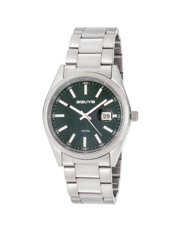 Ρολόι 3GUYS Silver Stainless Steel Bracelet - 3G15005