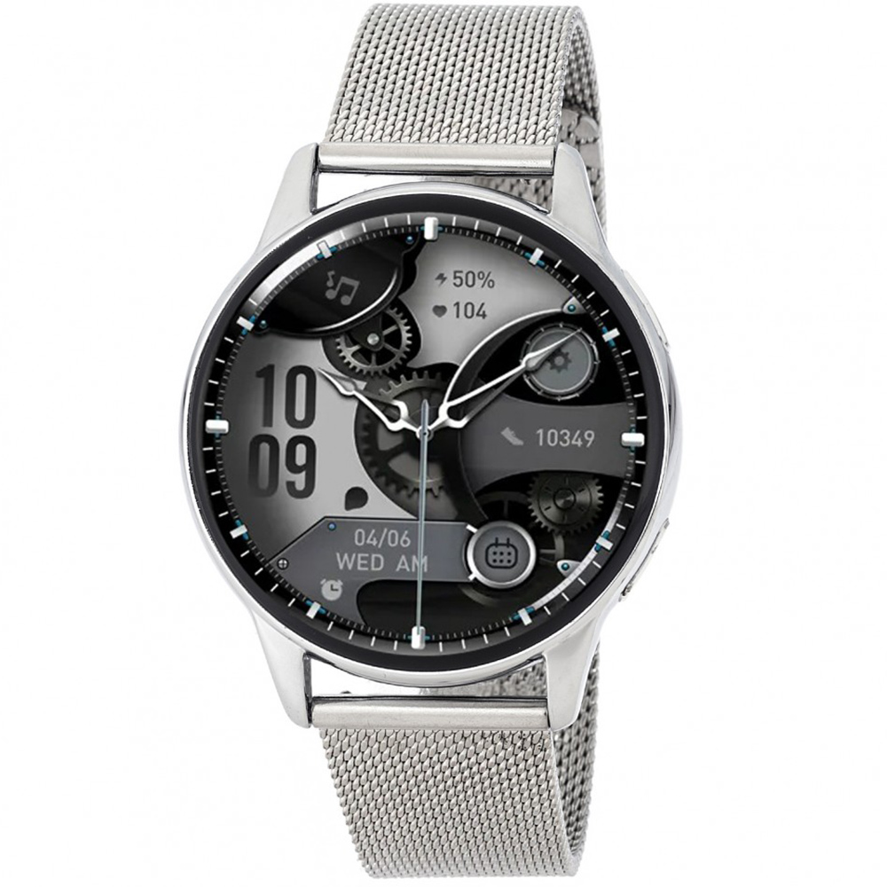 Ρολόι 3GUYS Unisex Smartwatch Stainless Steel Bracelet - 3GW1073