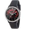 Ρολόι 3GUYS Unisex Smartwatch Black Rubber Strap - 3GW3521