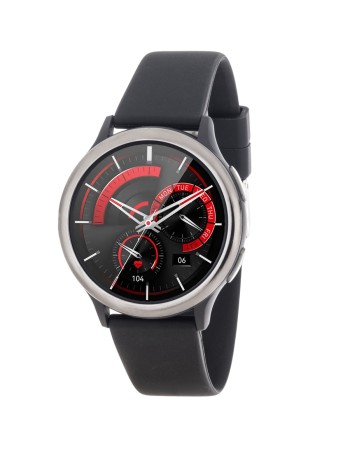 Ρολόι 3GUYS Unisex Smartwatch Black Rubber Strap - 3GW3521