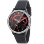 Ρολόι 3GUYS Unisex Smartwatch Black Rubber Strap - 3GW3521