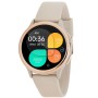 Ρολόι 3GUYS Unisex Smartwatch Beige Rubber Strap