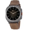 Ρολόι 3GUYS Smartwatch Brown Leather Strap - 3GW4072