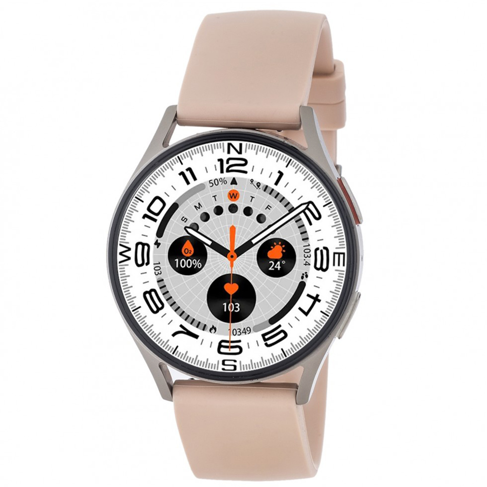 Ρολόι 3GUYS Smartwatch Pink Rubber Strap - 3GW7322