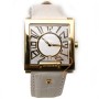 Ρολόι Aigner White Gold Leather Strap - A27135