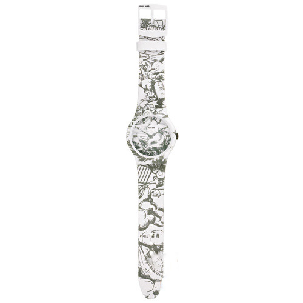 Ρολόι Soldier Artifaks by Marc Ecko Canvas Strap White-Grey - E06517M1