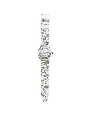 Ρολόι Soldier Artifaks by Marc Ecko Canvas Strap White-Grey - E06517M1