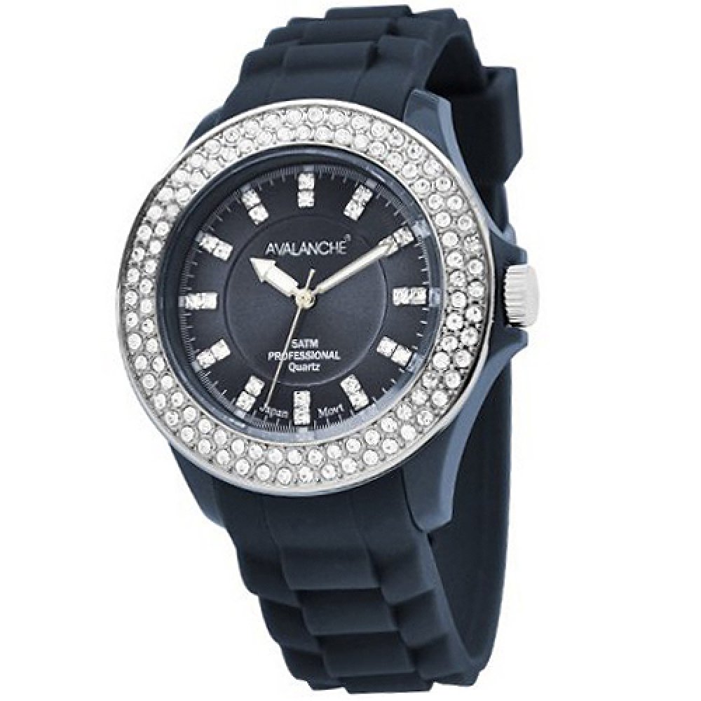 Ρολόι Avalanche Blue Rubber Strap - AV-107S-BU-44