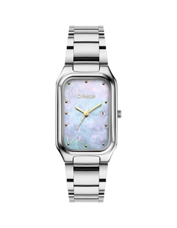 Ρολόι BREEZE Dynasty Silver Steel Bracelet - 612321.5