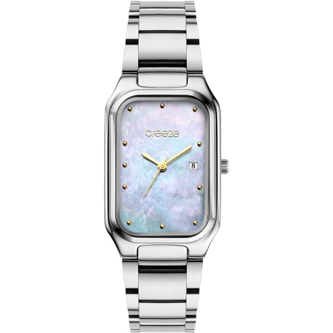 Ρολόι BREEZE Dynasty Silver Steel Bracelet - 612321.5