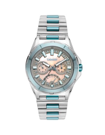 Ρολόι BREEZE Elysian Swarovski Two Tone Stainless Steel Bracelet - 812271.3