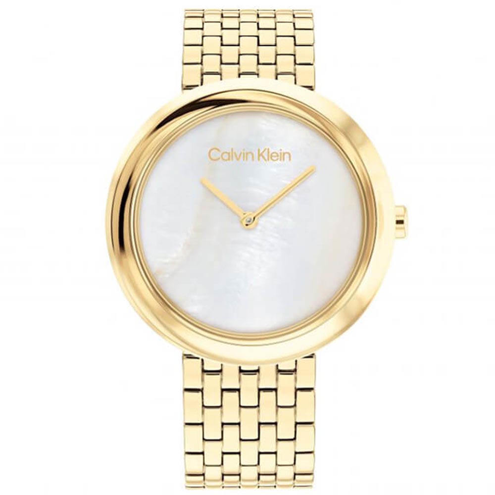 Ρολόι CALVIN KLEIN Twisted Bazel Gold Stainless Steel - 25200321