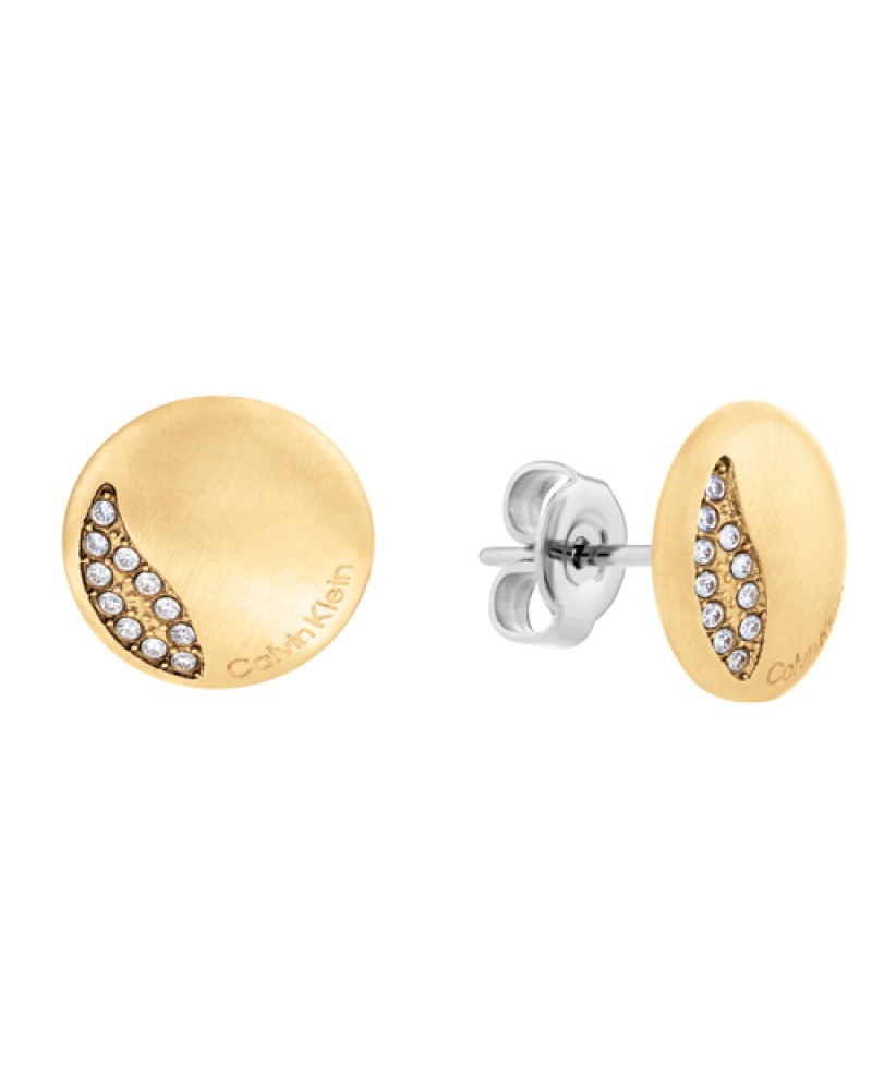 Σκουλαρίκια CALVIN KLEIN Δίχρωμα από ανοξείδωτο ατσάλι 35000138 - 35000138