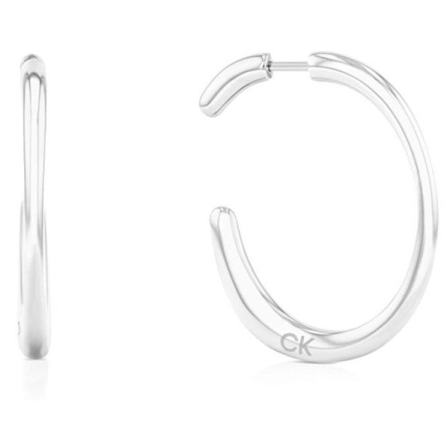 Σκουλαρίκια CALVIN KLEIN Κρίκοι Από ανοξείδωτο ατσάλι - 35000452