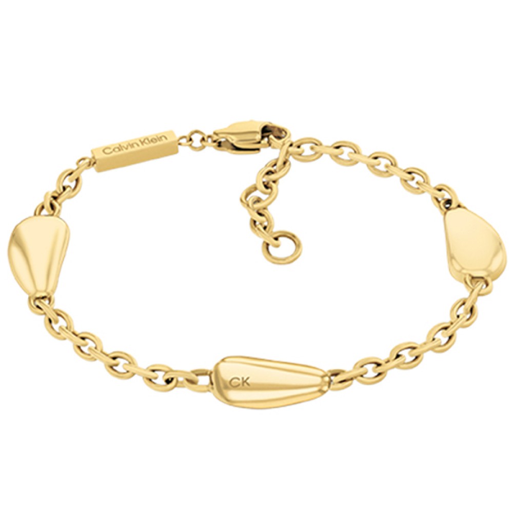 Βραχιόλι CALVIN KLEIN Από Επιχρυσωμένο Ανοξείδωτο Ατσάλι - 35000604