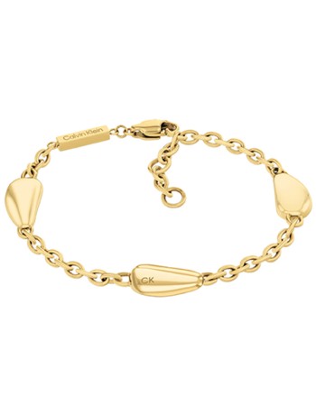 Βραχιόλι CALVIN KLEIN Από Επιχρυσωμένο Ανοξείδωτο Ατσάλι - 35000604