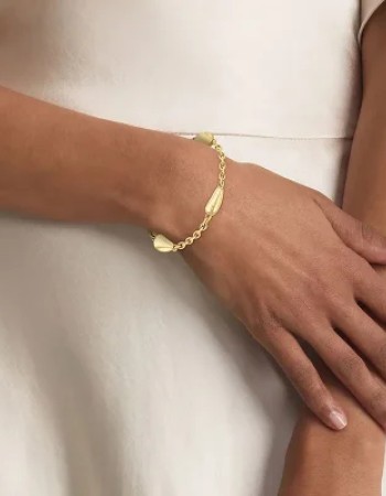 Βραχιόλι CALVIN KLEIN Από Επιχρυσωμένο Ανοξείδωτο Ατσάλι - 35000604