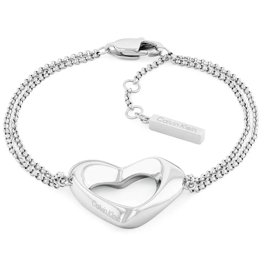 Βραχιόλι CALVIN KLEIN Από Ανοξείδωτο Ατσάλι Καρδιά - 35000758