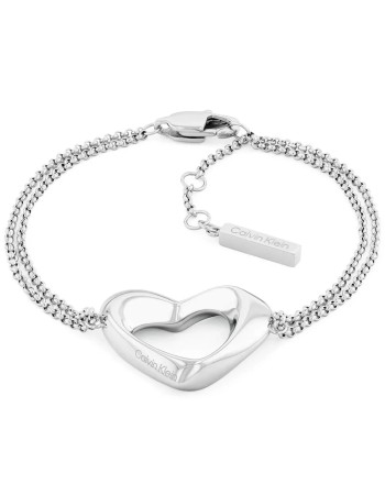 Βραχιόλι CALVIN KLEIN Από Ανοξείδωτο Ατσάλι Καρδιά - 35000758