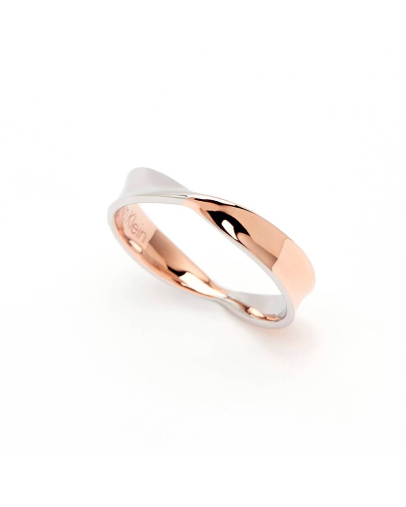 Δαχτυλίδι Calvin Klein Supple Two Tone Από Ατσάλι - KJ7SPR2001