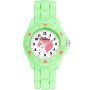 Ρολόι COLORI Kids Green Rubber Strap - CLK124
