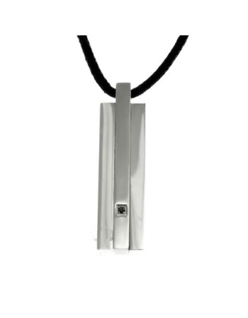 Κολιέ Ανδρικό Comete από Aτσάλι - UGL249