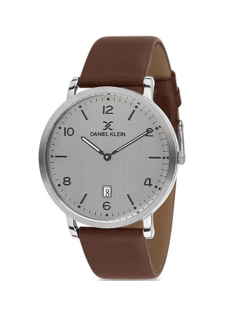 Ρολόι DANIEL KLEIN Premium Brown Leather Strap - DK11766-5