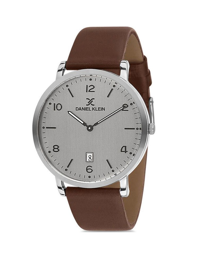Ρολόι DANIEL KLEIN Premium Brown Leather Strap - DK11766-5