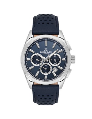 Ρολόι DANIEL KLEIN Men's Silver Stainless Steel Bracelet - DK.1.13809-3