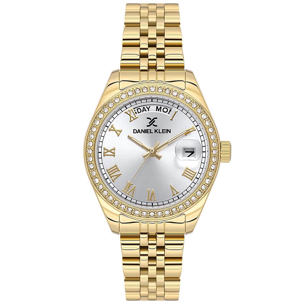 Ρολόι DANIEL KLEIN Premium Women's Gold Plated Steel Bracelet - DK.1.13867-3