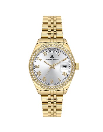 Ρολόι DANIEL KLEIN Premium Women's Gold Plated Steel Bracelet - DK.1.13867-3