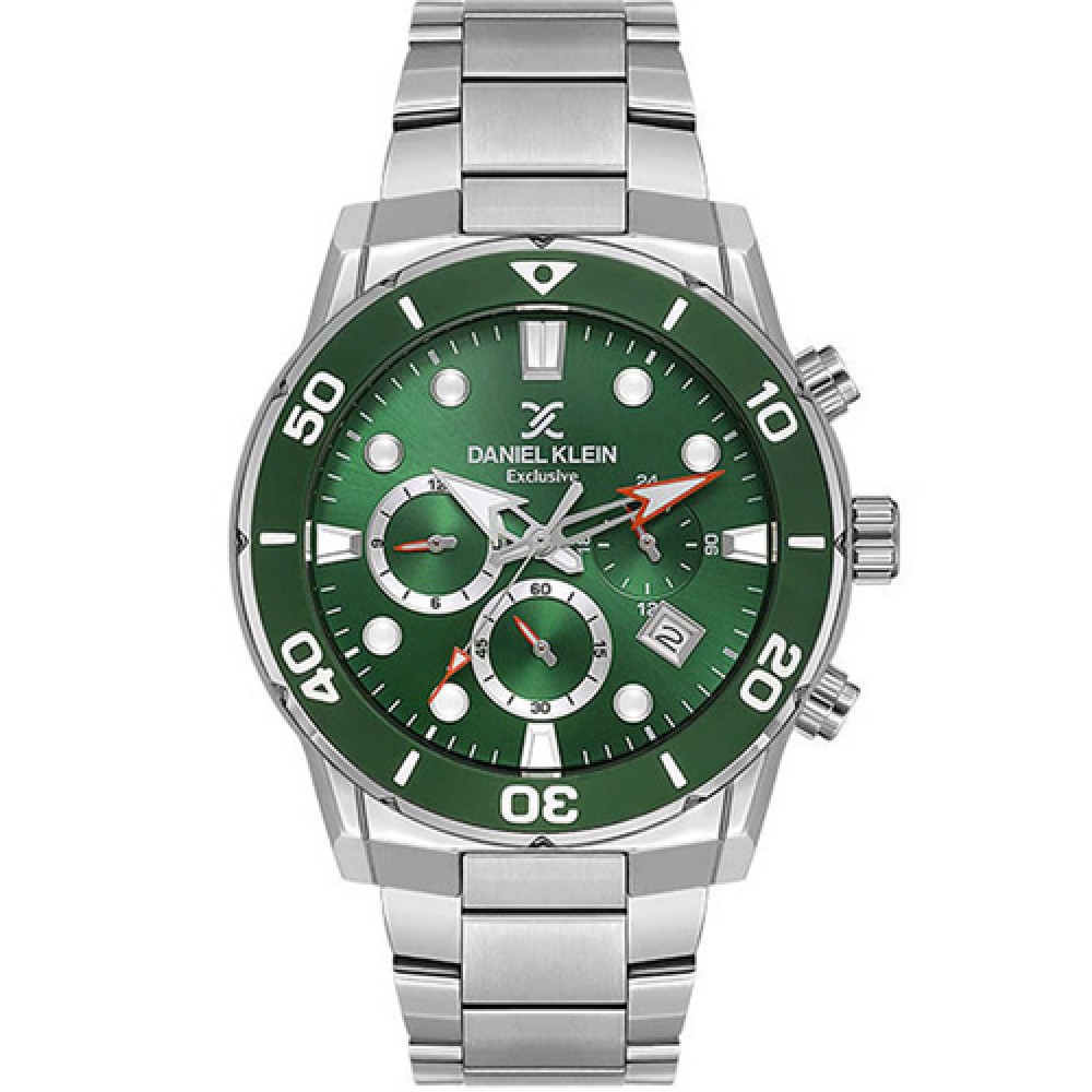 Ρολόι DANIEL KLEIN Men's Silver Stainless Steel Bracelet - DK.1.13887-3