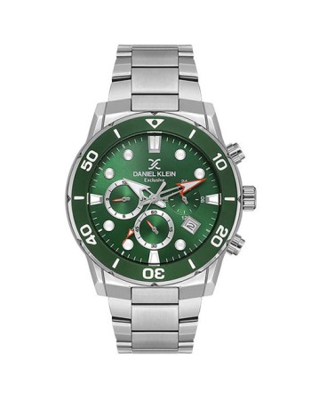 Ρολόι DANIEL KLEIN Men's Silver Stainless Steel Bracelet - DK.1.13887-3