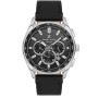 Ρολόι DANIEL KLEIN Men's Black Leather Strap - DK.1.13902-1