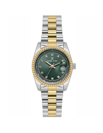 Ρολόι DANIEL KLEIN Premium Women's με καντράν Sunray Two Tone Steel Bracelet - DK.1.13924-5