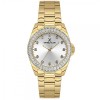 Ρολόι DANIEL KLEIN Premium Women's με καντράν Sunray Dial και πέτρες Gold Plated Steel Bracelet - DK.1.13950-2