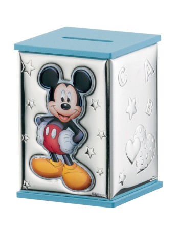 Κουμπαράς DISNEY Mickey Mouse Ασημένιο - D298C