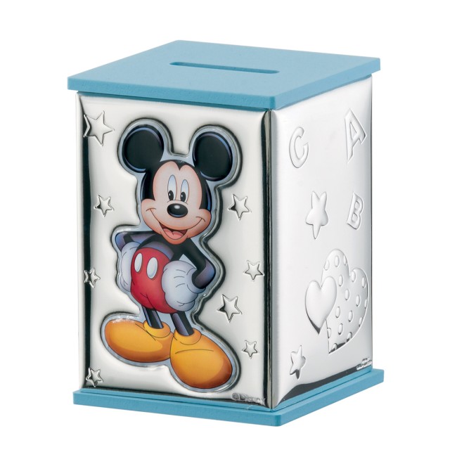 Κουμπαράς DISNEY Mickey Mouse Ασημένιο - D298C