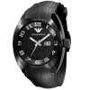 Ρολόι Emporio Armani Black Dial and Rubber Strap - AR5844