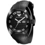 Ρολόι Emporio Armani Black Dial and Rubber Strap - AR5844