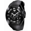 Ρολόι Emporio Armani Black Dial and Rubber Strap - AR5846