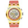 Ρολόι Ferendi Iris Gold Case Coral Rubber Strap - 9090-10