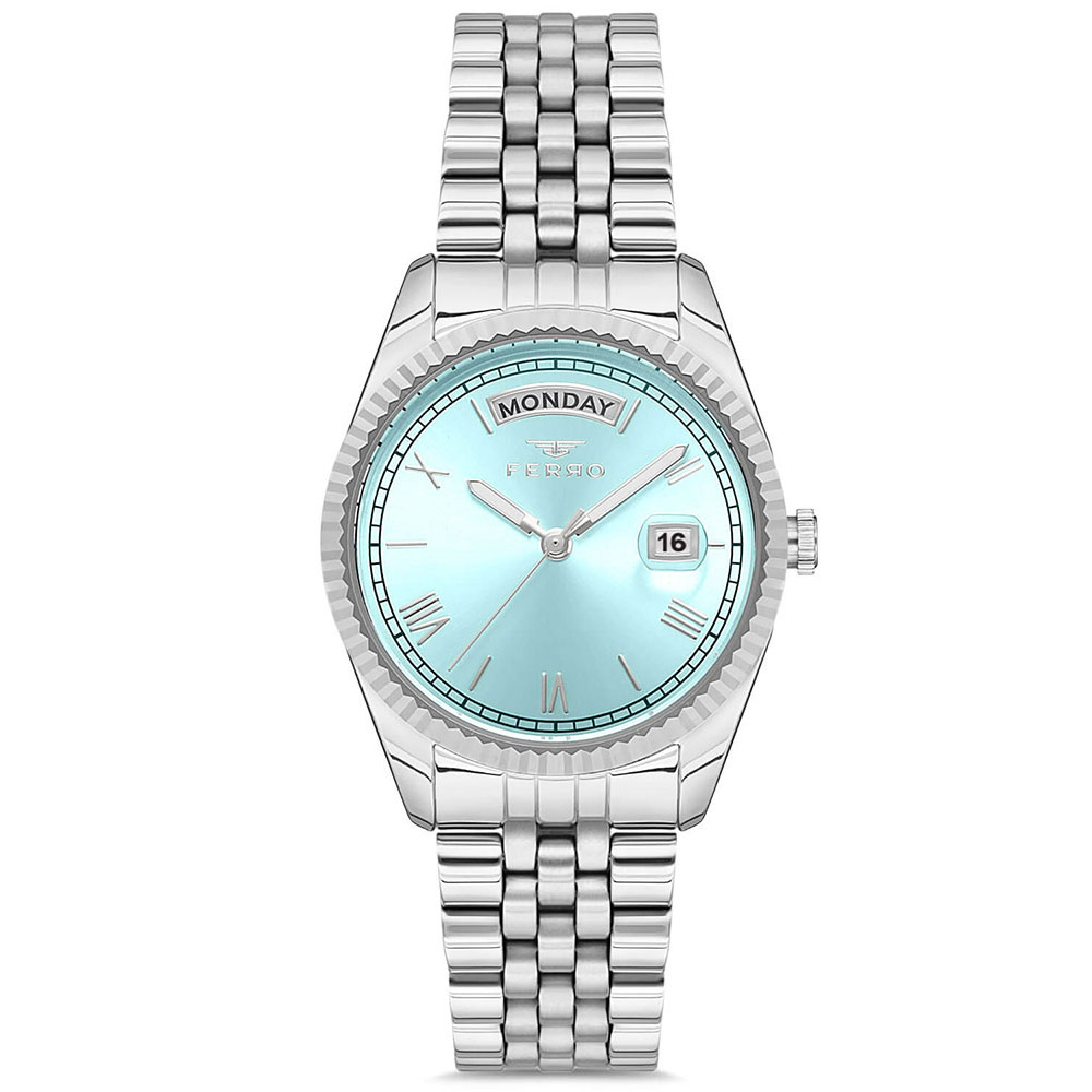 Ρολόι FERRO Stainless Steel Bracelet - FL21131AWT-A15