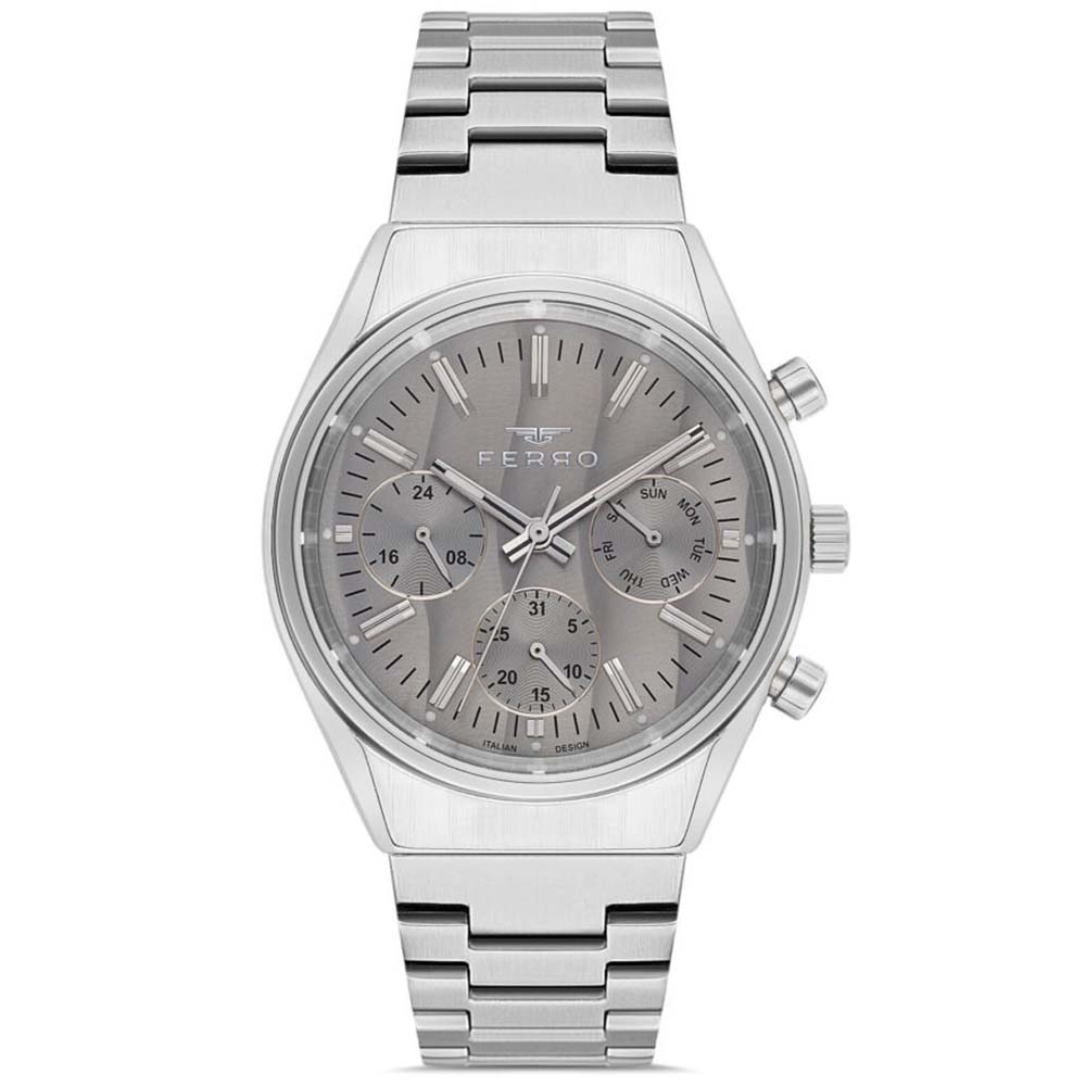 Ρολόι FERRO Men's Stainless Steel Bracelet - FM43011A-A4