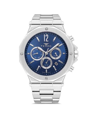 Ρολόι FERRO Men's Stainless Steel Bracelet - FM43020Α-Α3