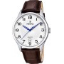 Ρολόι FESTINA Date Brown Leather Strap - F20426-1