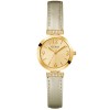 Ρολόι GUESS Array Gold Leather Strap - GW0614L2