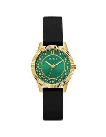 Ρολόι GUESS Starstruck Black Silicone Strap - GW0766L3