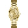 Ρολόι GUESS Mod Id Gold Plated Stainless Steel Bracelet - GW0861L2